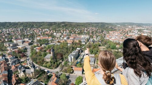 Ausblick &uuml;ber Jena