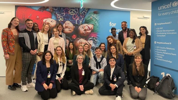 IOCM Study Trip 2025 at UNICEF in Geneva