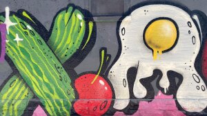 Graffiti im Stadtbild Jenas