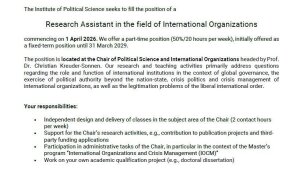 Call for Applications 255/2025