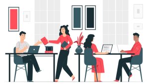 Büroillustration