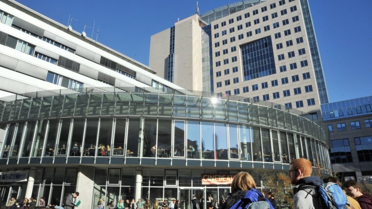 Universitäten Studenten Campus Gebäude Mensa Studentenwerk