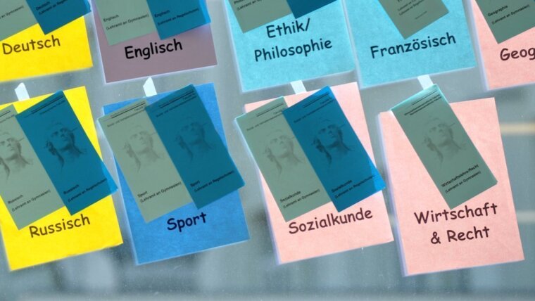 Schulfächer Lehramt
