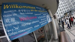 Willkommen-Banner