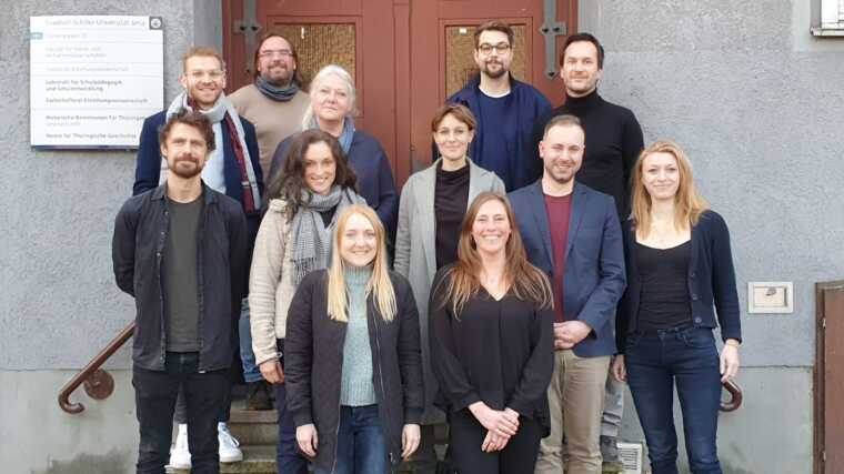 Teamfoto des Lehrstuhls für Schulsystementwicklung