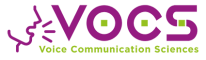 Logo of the EU research Projekt "Voice Communication Sciences"